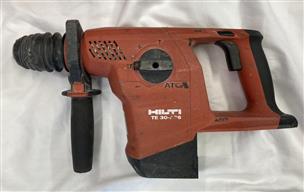 HILTI TE 30-A36 CORDLESS ROTARY HAMMER *NO CHARGER* *BATTERY INCLUDED*  Acceptable | Buya